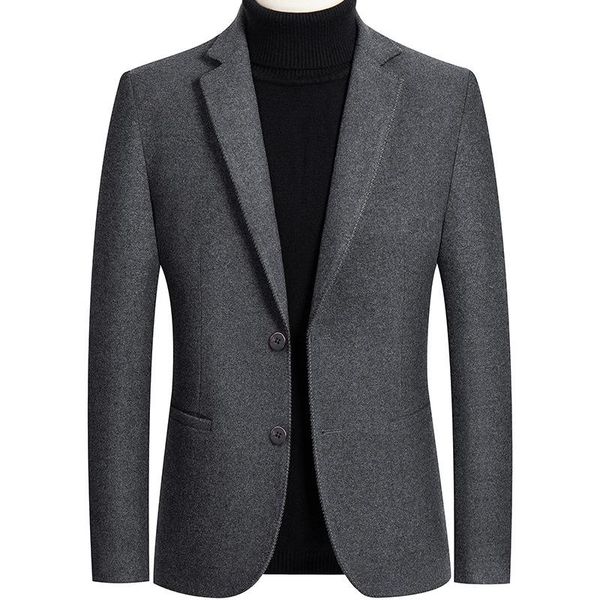 

men's suits & blazers men casual blazer brand lined solid color fashion slim fit suit lattice tuxedo male, White;black