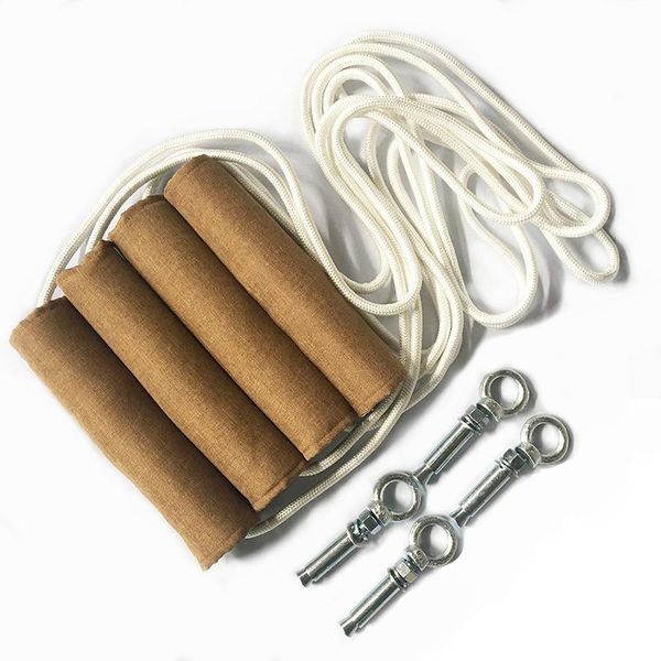 

professional gymnasium aerial yoga hang upside down wall rope fitness equipment lifting bodybuilding resistance bands