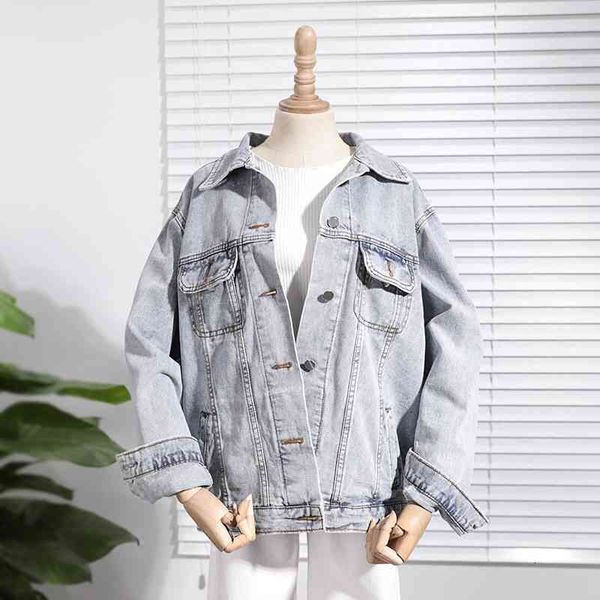 

women's jackets autumn denim coat solid turn down collar button jacket cool casual chaqueta mujer casaco outwear kw07, Black;brown