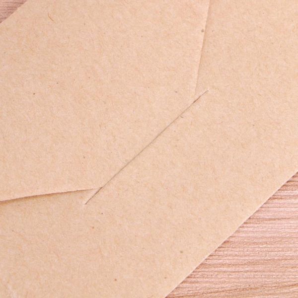 

50pcs/lot craft paper envelopes vintage european style envelope for card scrapbooking gift t5ua wrap