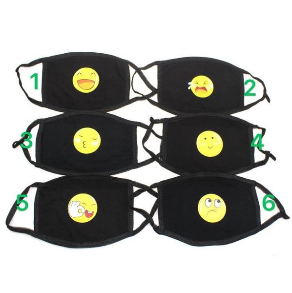 

suit fashion printing black dustproof cotton bear personality expression funny mask