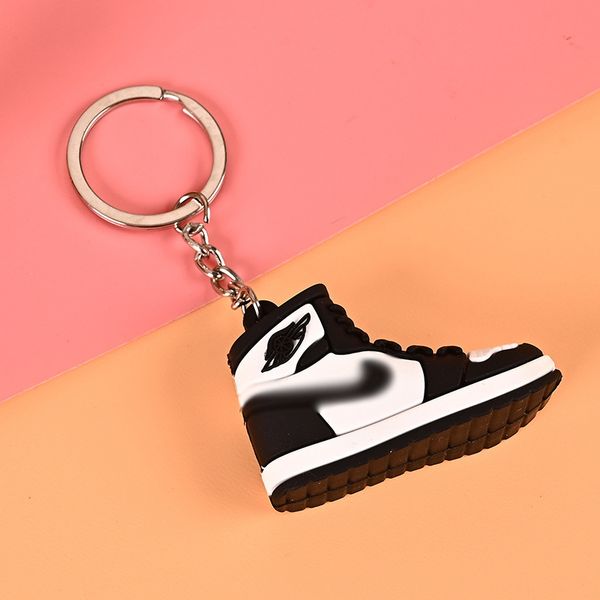 

designers fashion key chains sneakers animation soft rubber basketball lantern small giftandmade leather keychains men women bag pendant acc, Slivery;golden