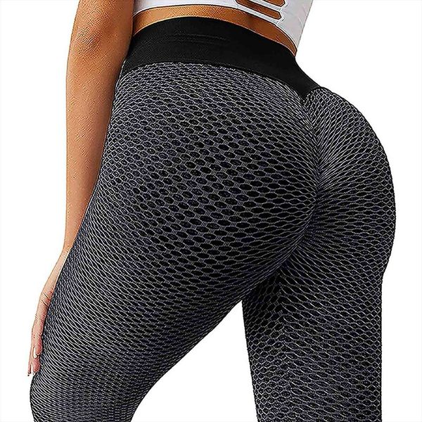 

seamless fitness fashion patchwork womens leggings print high waist elastic push up ankle length polyester skinny 3, Black