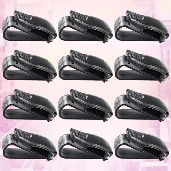

other interior accessories 20pcs versatile car glasses holder sunglasses bracket creative storage clip for (black)