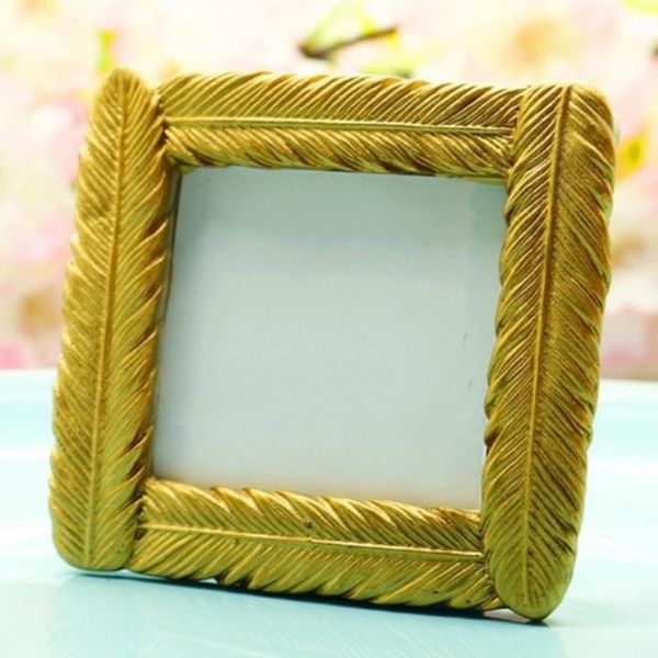 

frames and mouldings 200pcs feather po frame baby gold mini small gift royal wedding decoration