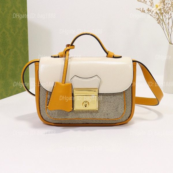 

luxury designer women's bag fashion color matching single shoulder messenger handbag