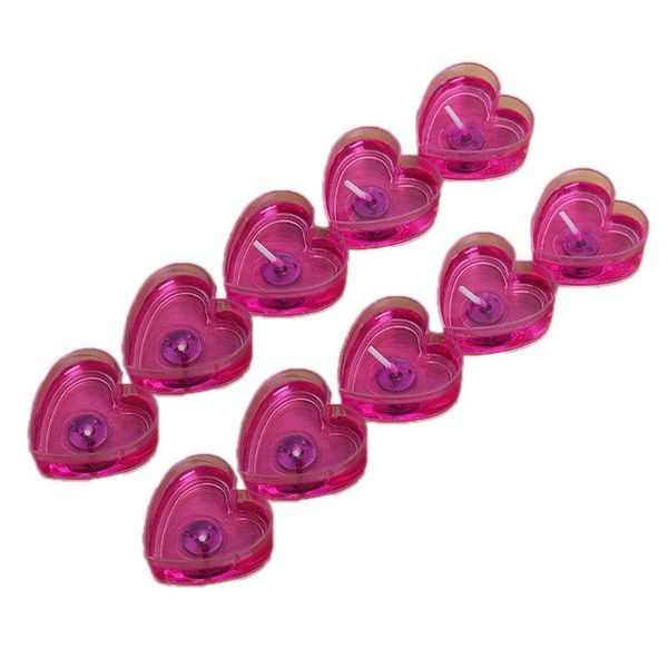 

smokeless jelly candles love heart candle valentine's day birthday decor