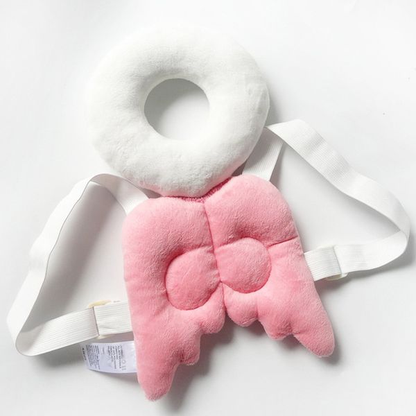 

cute baby newborn head & back protection pillow toddler wings drop resistance pad guardian cushion toys bm88