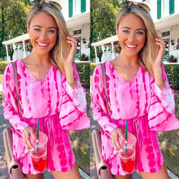 

2020 women's tie dyeing casual long sleeve jumpers 8969#, Black;white