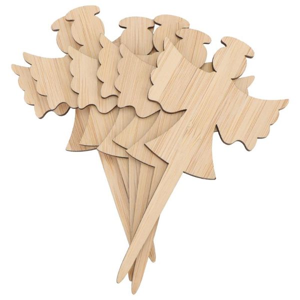 

other garden supplies 20pcs writable bamboo plants mark durable simple label for