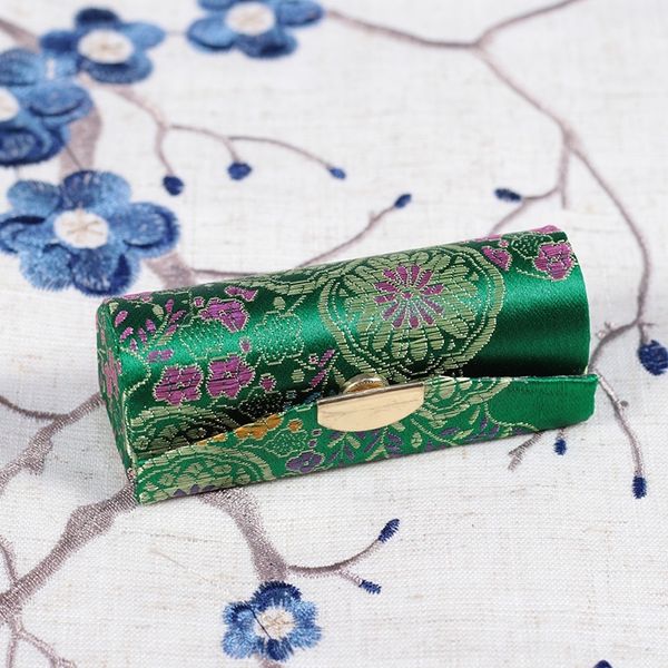 

w2k xinfu jewelry packaging boxes technology china wind jewelry boxes woven cotton single protect lipstick protective packaging storage xin, Black;white