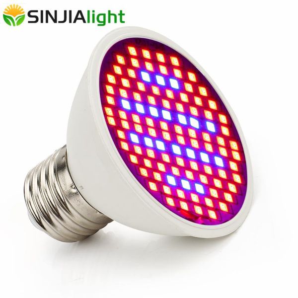 

grow light 106leds smd2835 red+blue growing lamp for house flowers seeds plant lights garden indoor bulbs e27