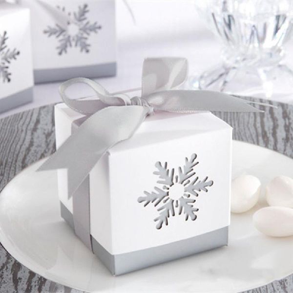 

laser hollowed-out snowflake candy box boy girl 1st first one 2nd 3rd 4th 5th birthday party baby shower christmas decorations gift wrap