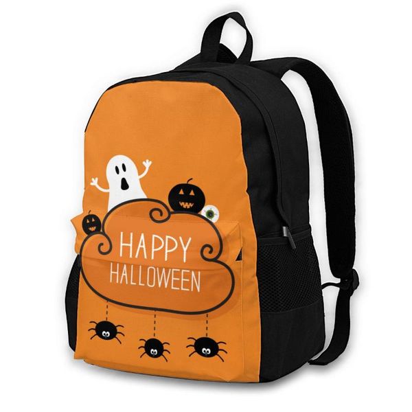 

backpack happy halloween spooky bugs backpacks holiday cool polyester fitness runner large bags