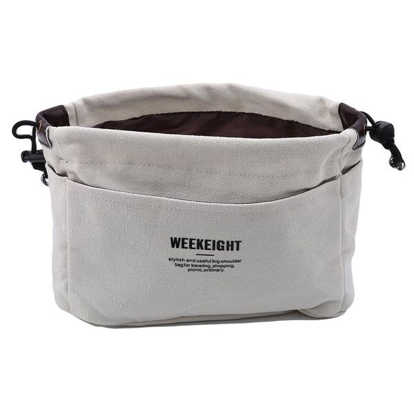

canvas cosmetic bag organizer insert with compartments makeup travel storage bags & cases