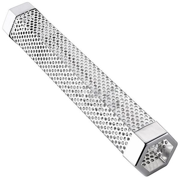 

tools & accessories stainless steel cold smoke tube smoked for all grills pellet smoker perforated generator box bacon bbq