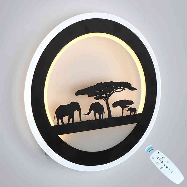 

other home & garden 29w led wall lamp dimmable lighting segment 2.4g rf remote control indoor bedroom living room beside light fix