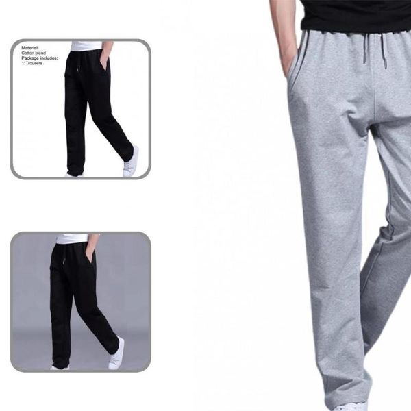 

men's pants leisure great loose casual men comfy skin-friendly for sleeping, Black