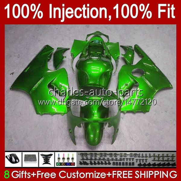 Spritzgusskörper für KAWASAKI NINJA ZX-12R ZX1200 C ZX 12 R 1200 CC ZX12R 00 01 Karosserie 2Nr