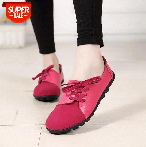

women casual shoes fashion spring women casual flats lace-up fashion ladies shoes designer eur size 35-44 chaussures femme #x82m