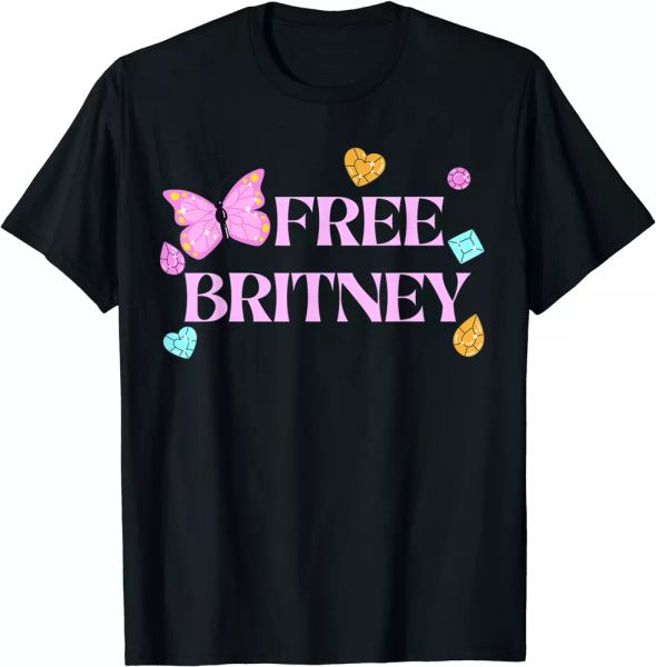 

britney #ritney y2k aesthetic t-shirt, White;black