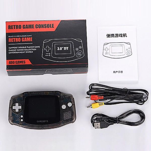 

portable game players nostalgic retro handheld console single double people for multiple colors available