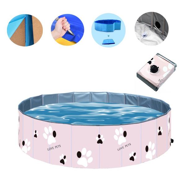 

dog grooming 2021 pool summer pet swimming tub bathtub bath accessories outdoor foldable pvc for cat baby kids