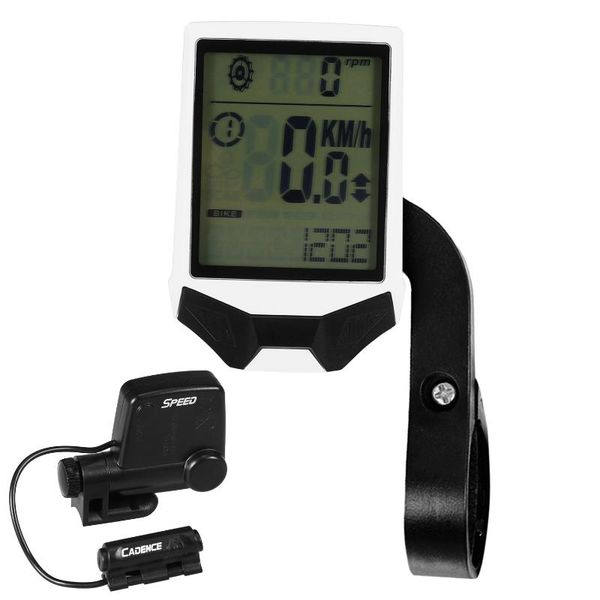 

bike computers computer speedometer wireless light headlight set rainproof odometer cycling satch backlight