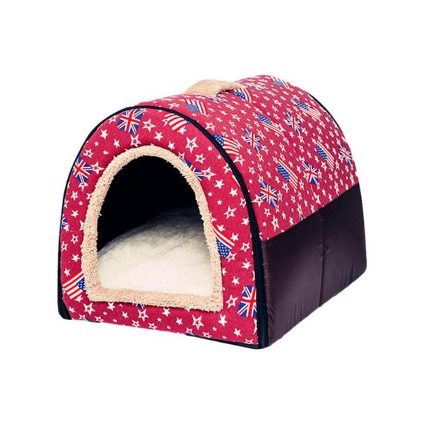 

cat beds & furniture cave bed foldable warm house comfy kitten hut shelter hatching breeding nest box pocket garden gifts decoration