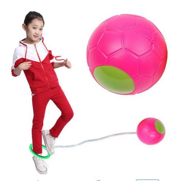 

1pc skip ball outdoor fun toy novelty games classical skipping exercise coordination and balance hop jump playground may toys for kids