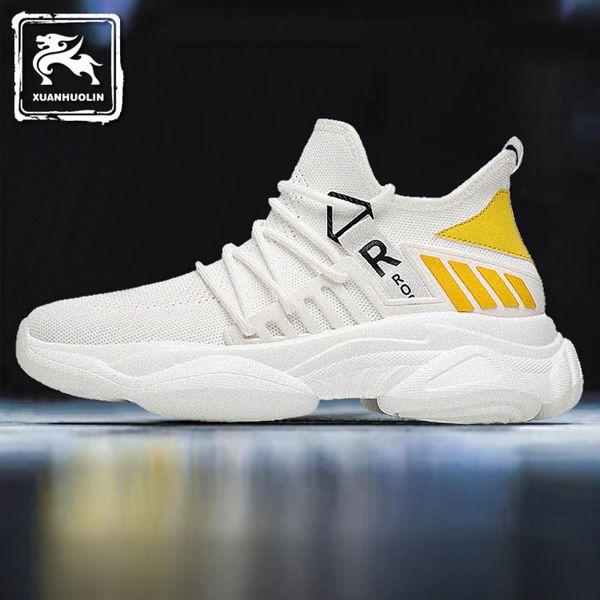 

ns-423 mesh sneakers men's 2021 spring korean large men's shoes summer breathable fashion, Black;white