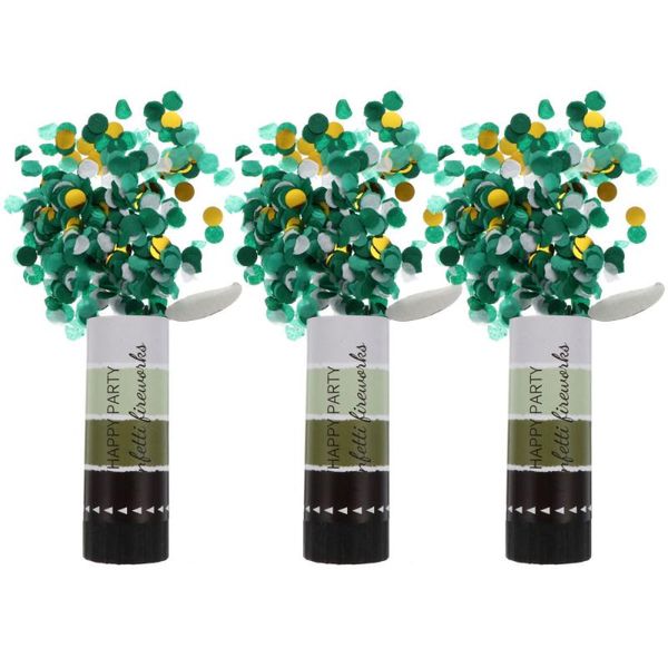 

party decoration 3pcs 11cm confetti cannons hand-held tubes supplies