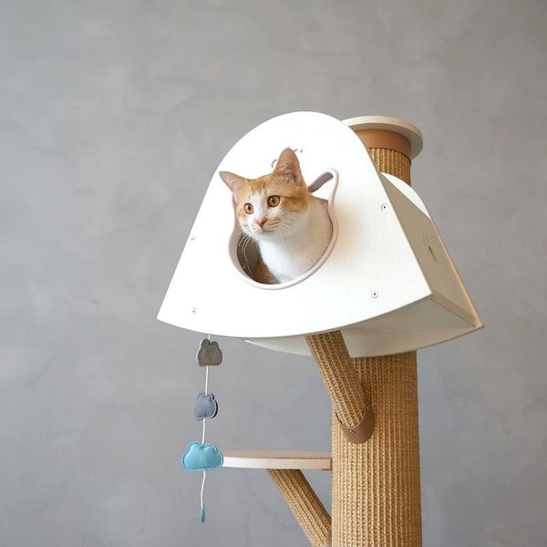 

cat toys climbing frame pvc tube core bold weaving sisal furniture toy crawling