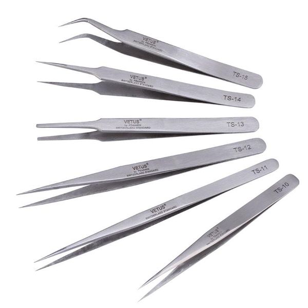 

professional hand tool sets 6pcs/set vetus switzerland tweezers multitool ferramentas diy precision electrician tools