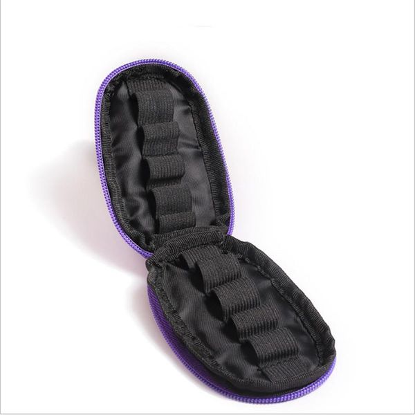 

storage bags essential oil collecting case 10 bottles perfume box travel portable carrying holder keychain 5 colors