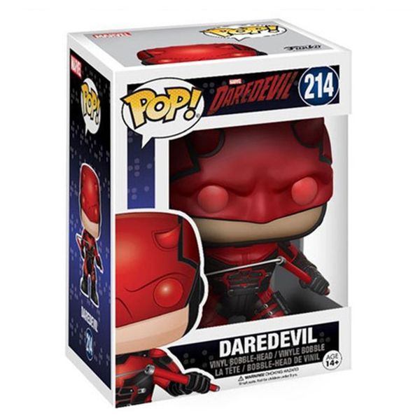 

animation funko pop 214 super brave man hand made boxed model ornaments