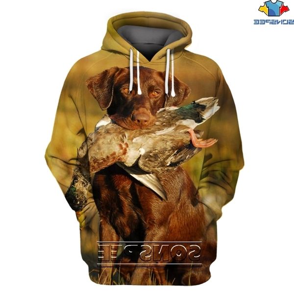 

sonspee hunt hoodies men 3d print wild animals mallard hound training game women hoody harajuku reed camouflage hooded, Black;green