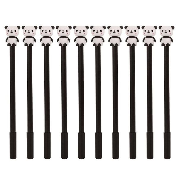 

gel pens h05b 10 set refillable ink reusable pen 0.5mm for students school office