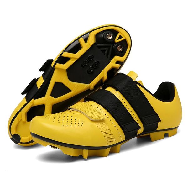 

cycling footwear 020 mtb shoes men sports winter route cleat road dirt bike speed flat sneaker racing women bicycle mountain spd biking, Black