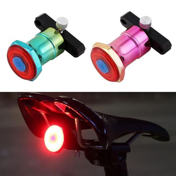 

smart induction brake tail warning light mtb bike cushion seat pipe lamp lights