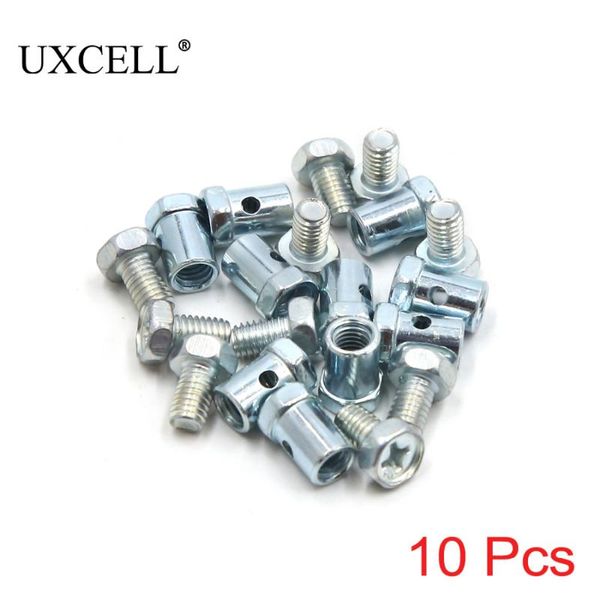 

motorcycle brakes uxcell 10pcs 20pcs 50pcs 70pcs 5mm thread dia silver tone brake cable wire solderless nipple screw for