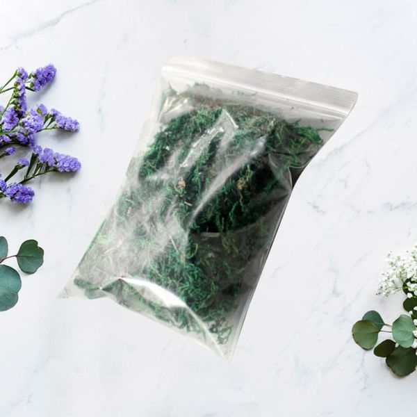 

artificial moss lichen simulation fake green plants for home garden patio decoration (20g/small pack)