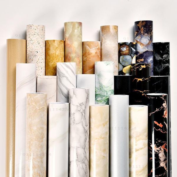 

wallpapers home decoration film pvc self-adhesive wallpaper diy peeling and stickers cabinet waterproof 3d removable