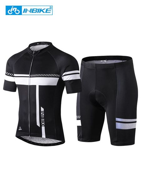 

men's summer short sleeve shirt shorts strap cycling set racing sets, Black;blue