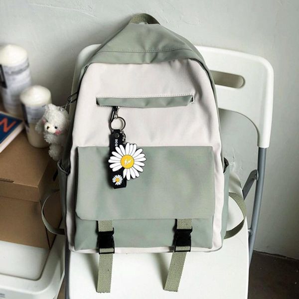 

backpack backpacks women school bags daisy flower mochila 2021 teenage girl fashion shoulder bag travel designer rucksack casual