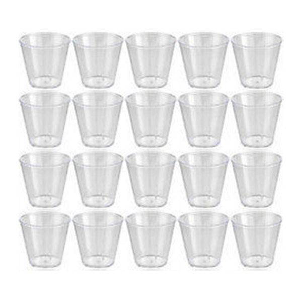 

cups & saucers bar birthday disposable wedding 30ml jelly tumblers party environmental clear wine