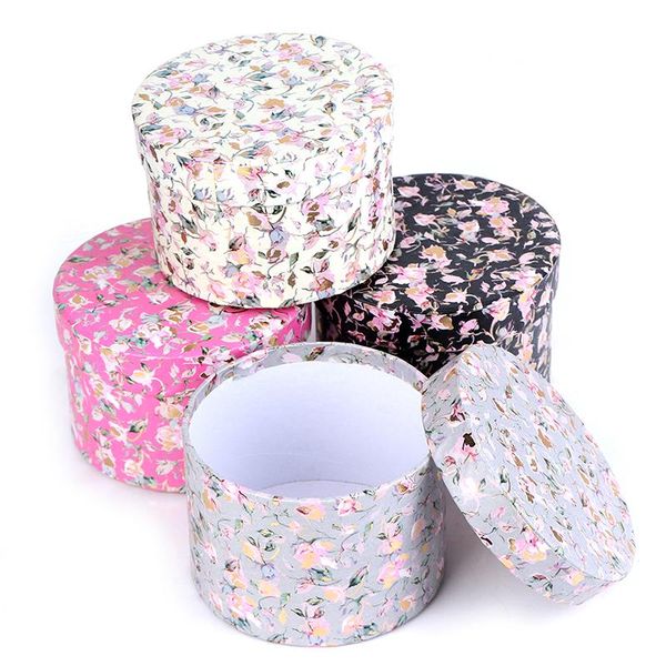 

gift wrap printed flower packaging boxes storage for wedding birthday gifts decor