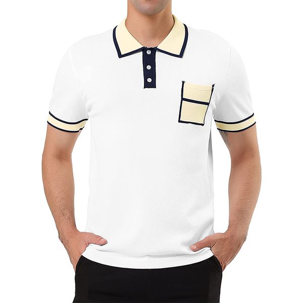 

solid color men's 3d printed t-shirt visual impact party punk goth round neck american muscle style short sleeves, White;black