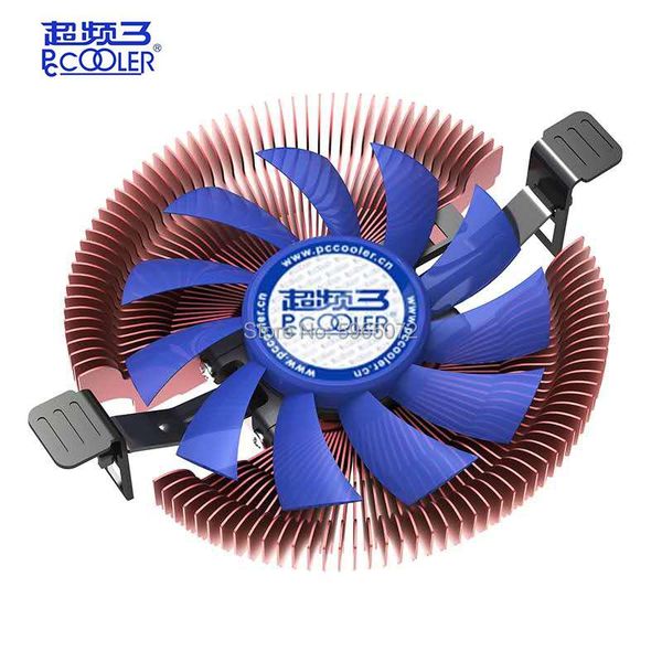 

pccooler copper heatsink mini silent cpu cooler fan for htpc/all-in-one pc/1u server intel lga775/1155/1156 amd940 am2/3/4 fans & coolings