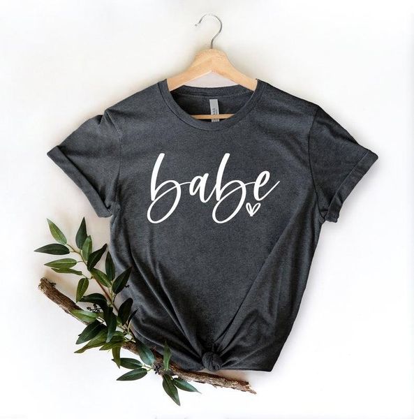 

women's t-shirt babe brides party shirts valentine aesthetic cotton o neck short sleeve tee graphic female drop harajuku, White